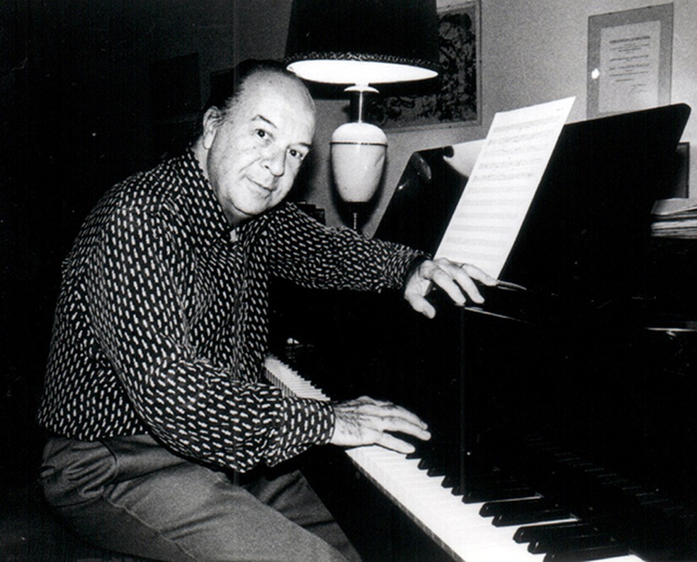 Claudio Santoro (1919 – 1989) tem obras inéditas em disco apresentadas em álbum duplo com obra do compositor — Foto: Acervo família de Claudio Santoro / Divulgação Selo Sesc