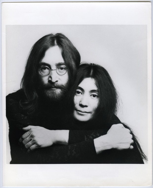 John Lennon e Yoko Ono, retrato de Iain Macmillan, 1969. Londres (Foto:  ©Yoko Ono)