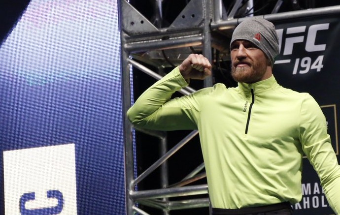 Conor McGregor - Treino Aberto UFC 194 (Foto: Evelyn Rodrigues)