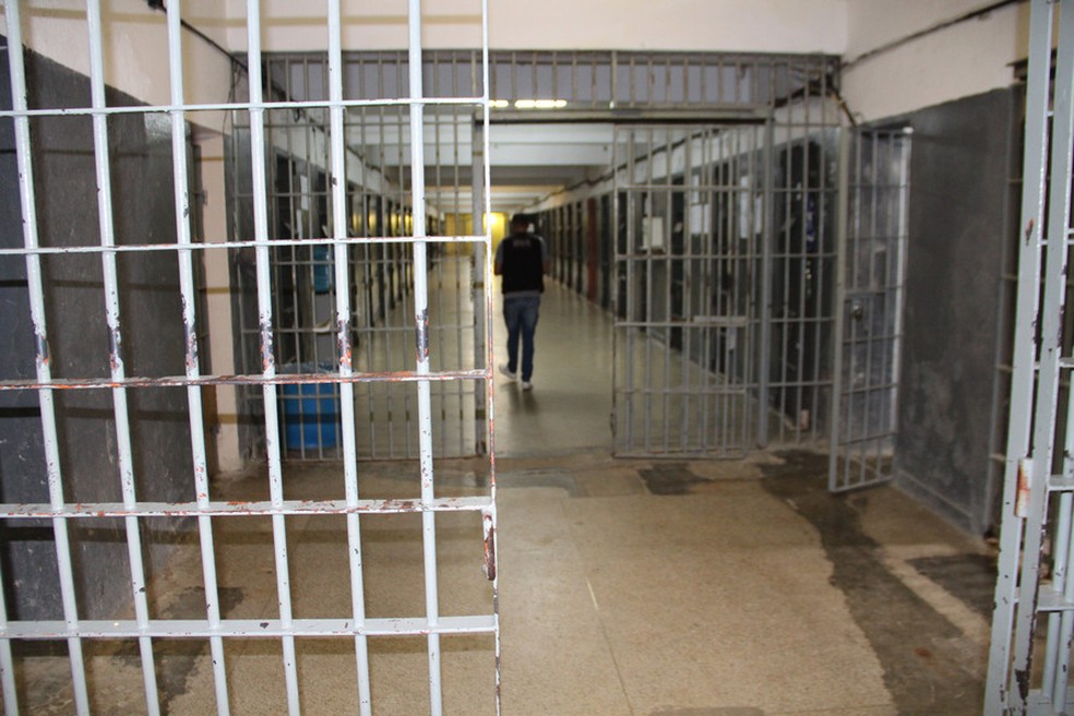 Por causa da pandemia do novo coronavírus, juízes receberam recomendação para avaliar a situação de presos a fim de reduzir o fluxo de pessoas nas cadeias.  — Foto: Divulgação/Depen
