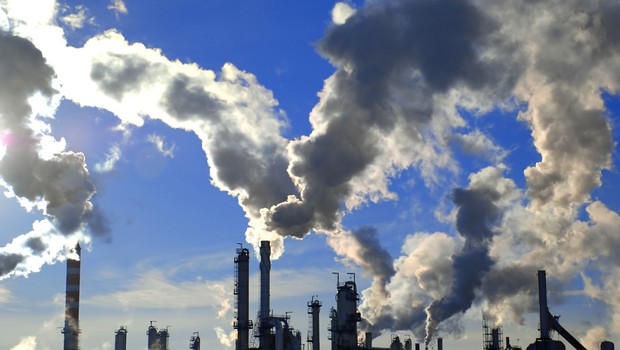 Gases de efeito estufa ; poluição ; indústria ;  (Foto: Thinkstock)