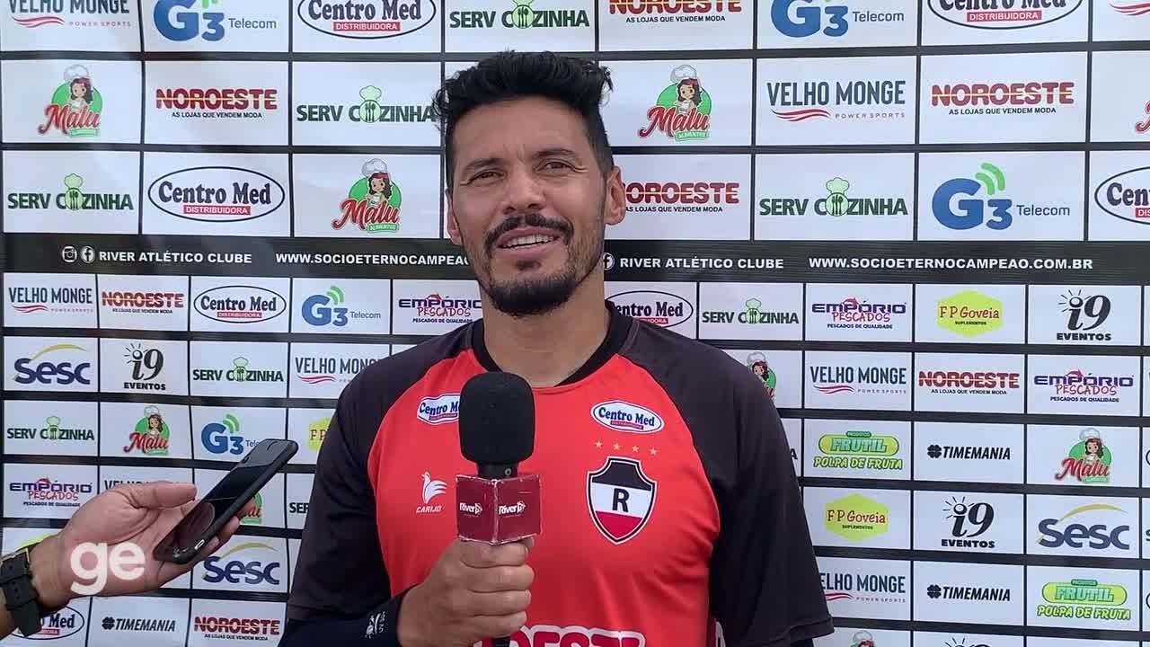 Volante Xaves quer ajudar River-PI a encerrar má fase no Campeonato Piauiense