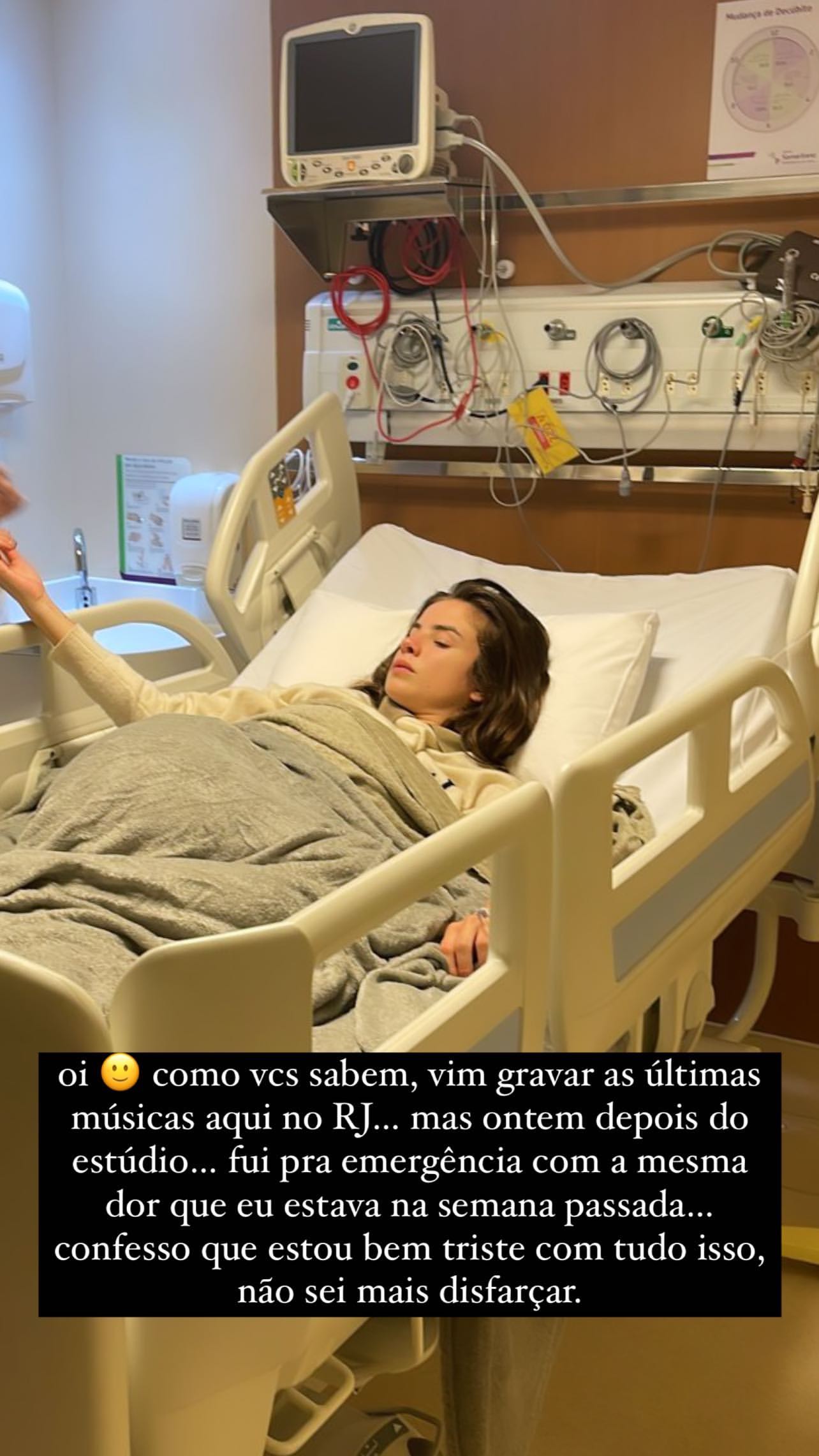 Giulia Be é hospitalizada (Foto: Reprodução Instagram)