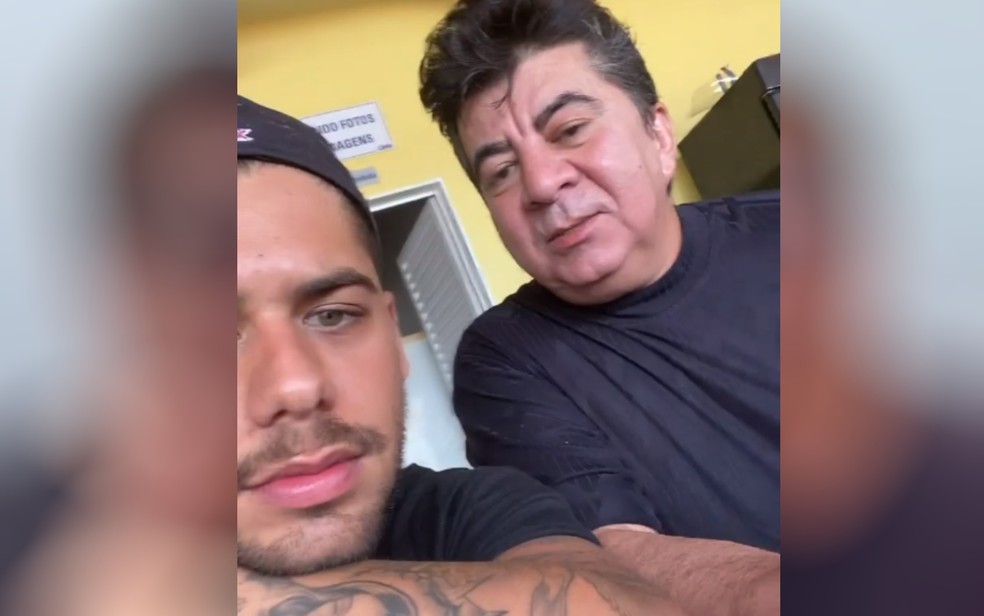 Zé Felipe posta vídeo com Passim e lamenta morte do amigo em Goiás — Foto: Reprodução/Instagram