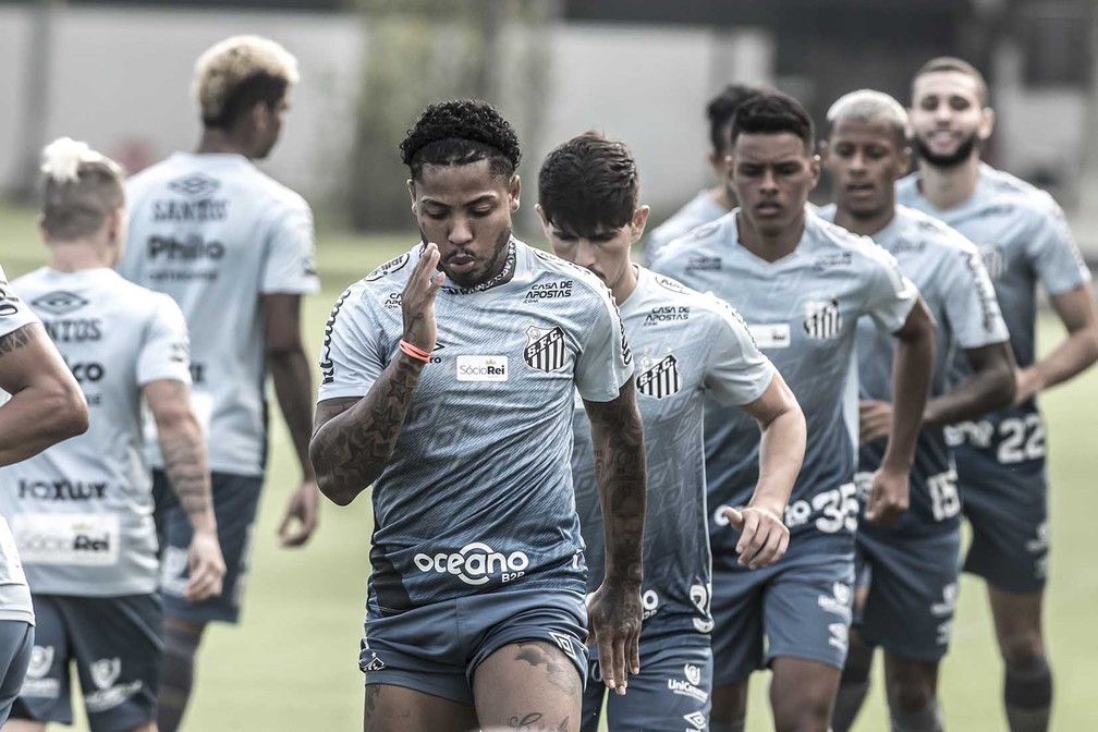 Santos, de Marinho, volta ao Paulistão com indefinições financeiras — Foto: Ivan Storti/Santos FC