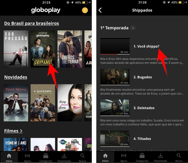 Como assistir a séries e novelas offline no Globoplay pelo celular | Áudio  e Vídeo | TechTudo