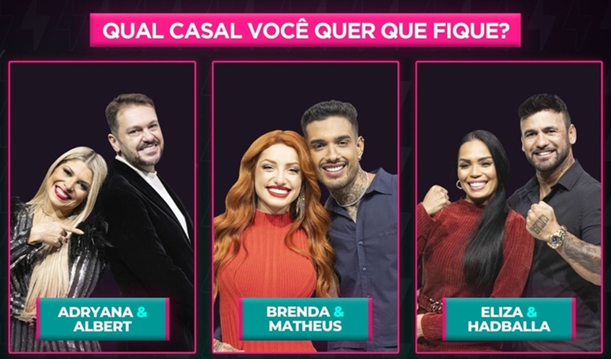 Power Couple 2022: como votar no R7.com para salvar casal da 9ª DR