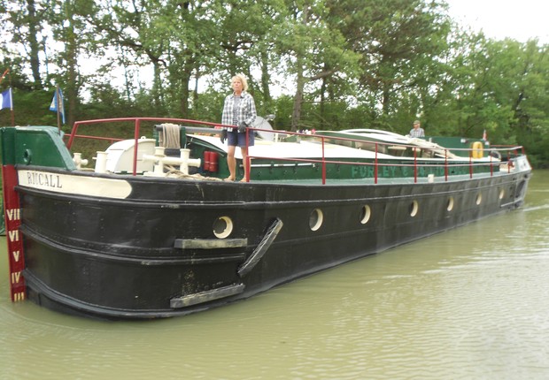 Maison anglaise sur bateau, (Photo: Archives personnelles)