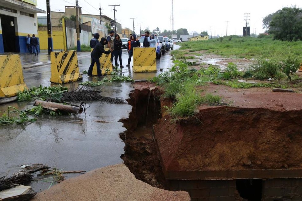 Terceira maior cidade da Bahia, Vitória da Conquista decreta estado de emergência por causa da chuva  — Foto: Prefeitura de Vitória da Conquista