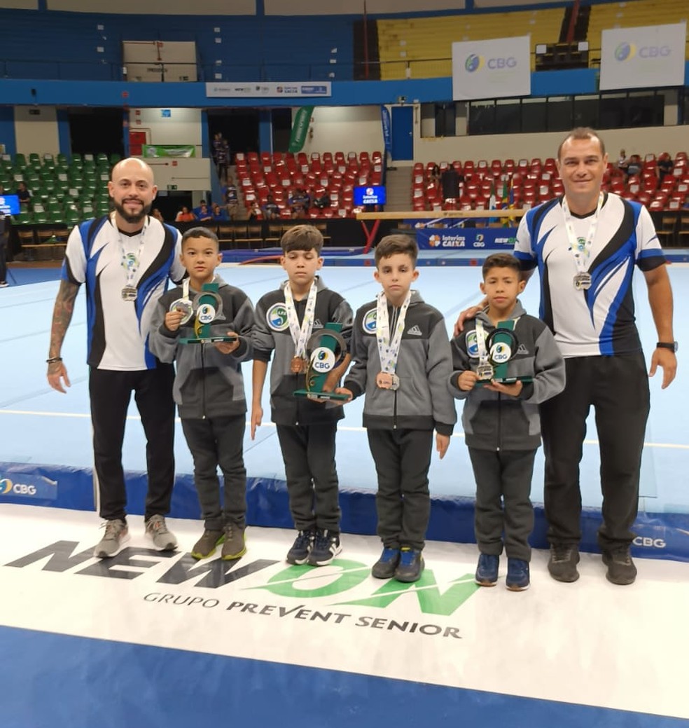 Atletas de Mato Grosso do Sul e os técnicos   — Foto: Divulgação 