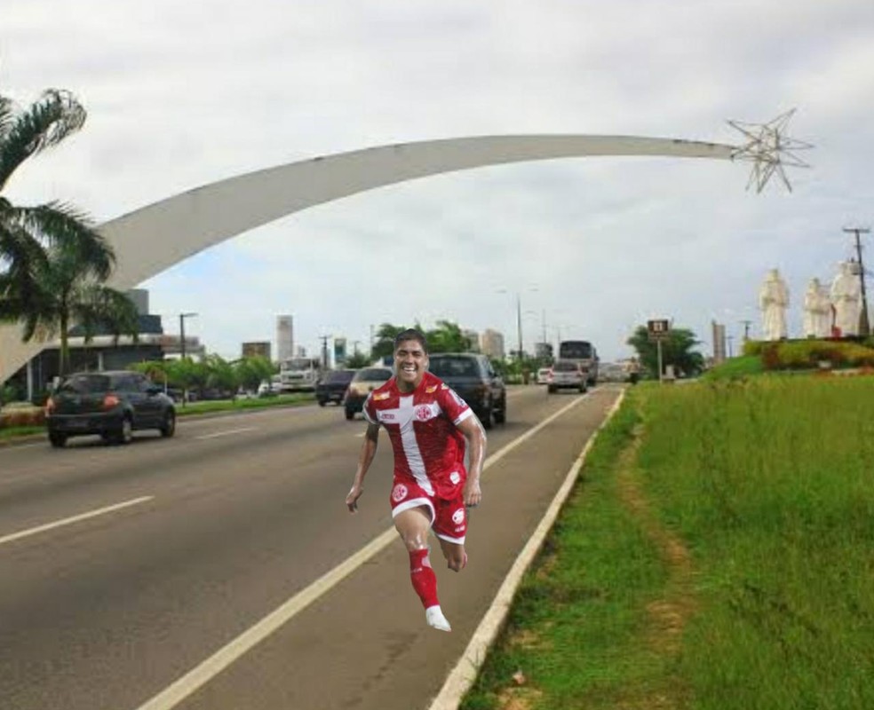 Comemora&ccedil;&atilde;o de Elias vira meme &mdash; Foto: Reprodu&ccedil;&atilde;o