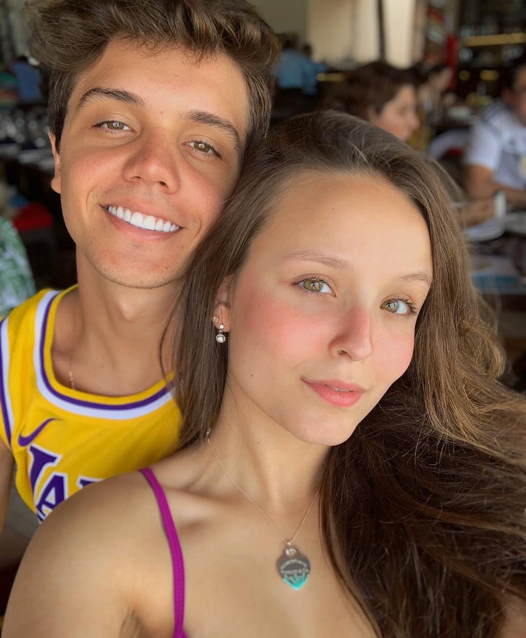 Larissa Manoela e Leo Cidade (Foto: Reprodução / Instagram)