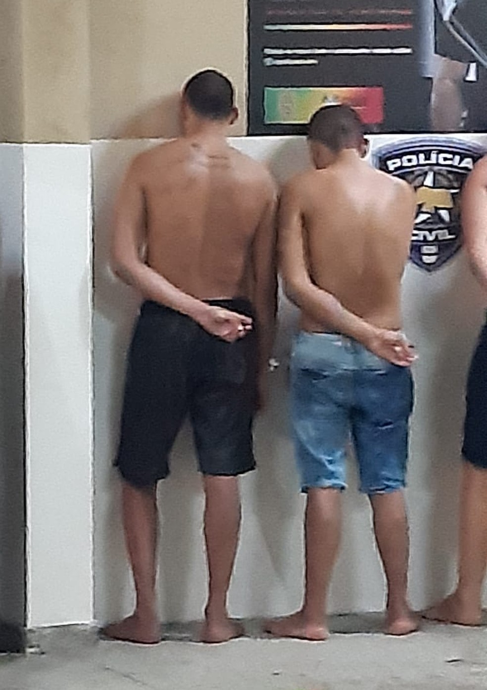 Fugitivos de Alca&ccedil;uz foram recapturados em Natal &mdash; Foto: S&eacute;rgio Henrique Santos/Inter TV Cabugi