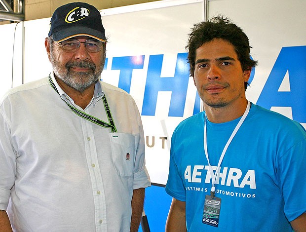Paulão e Marcos Gomes em Interlagos (Foto: Carsten Horst / Divulgação)