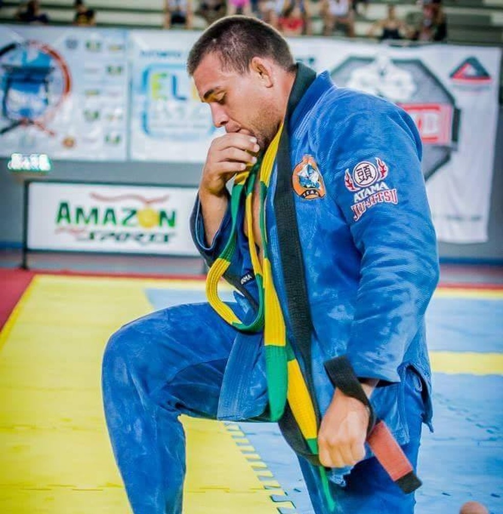 O lutador Rodrigo de Lima morreu após ser atropelado por um motorista de aplicativo, em Belém — Foto: Reprdução/ Facebook