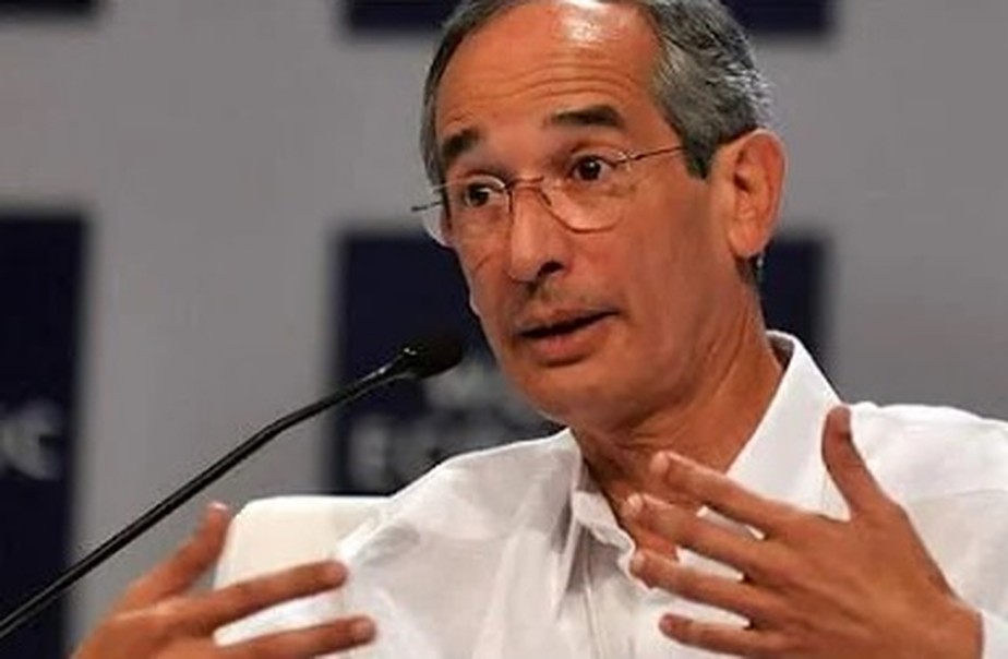 O ex-presidente da Guatemala Álvaro Colom