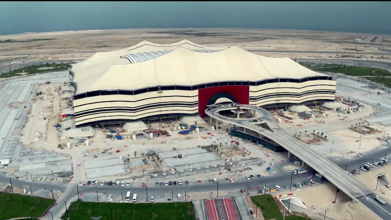 Estádio no Catar em formato de tenda terá quartos de hotel