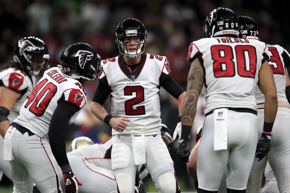 Falcons dependem só de si para avançar aos playoffs (Foto: Chris Graythen/Getty Images)