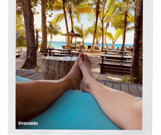 Ronaldo e Celina Locks (Foto: Reprodução / Instagram)