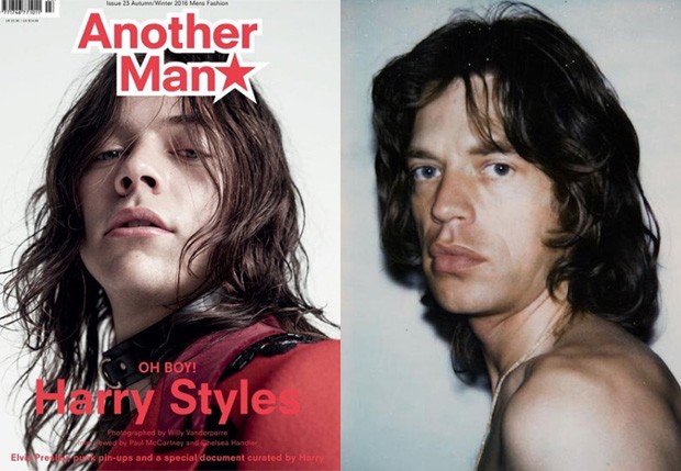 Harry Styles e Mick Jagger (Foto: Reprodução)