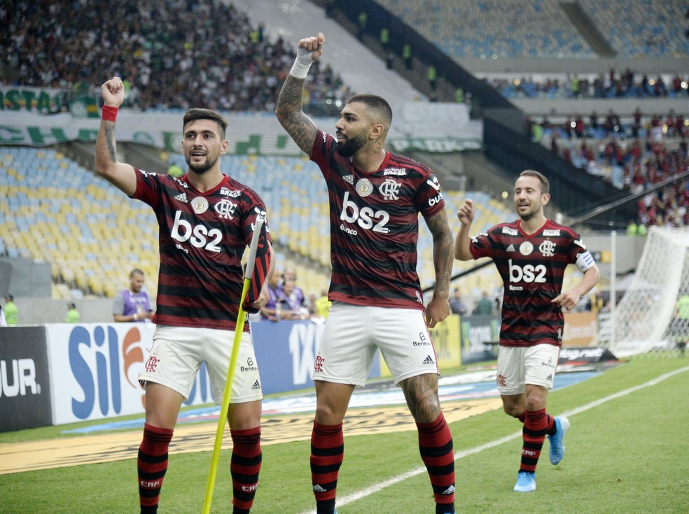 Flamengo venceu o Palmeiras no Maracanã — Foto: André Durão/GloboEsporte.com