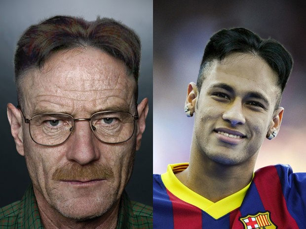 Walter White e Neymar (Foto: Getty Images)