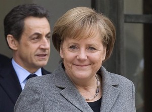 Angela Merkel Nicolas Sarkozy (Foto: EFE)