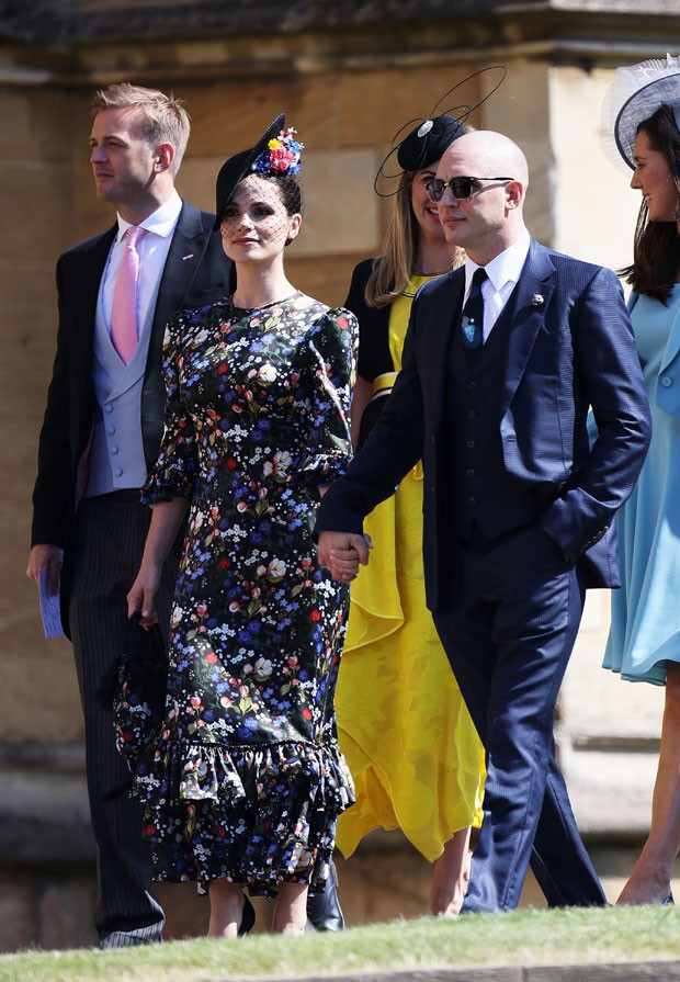 Tom Hardy e Charlotte Riley (Foto: Getty Images)