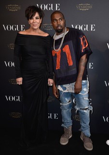 Kris Jenner e Kayne West