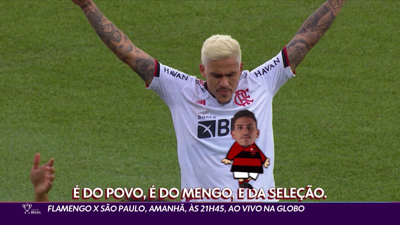 Flamengo x S&atilde;o Paulo, amanh&atilde;, &agrave;s 21h45, ao vivo na Globo