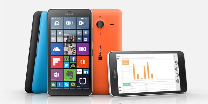 Lumia 640 XL é um celular gigante e com boas configurações para o usuário (Foto: Divulgação/Microsoft)