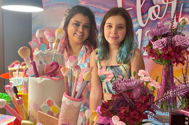 Preta Gil no aniversário de 12 anos da sobrinha Flor, filha de Bela Gil (Foto: Reprodução/Instagram)