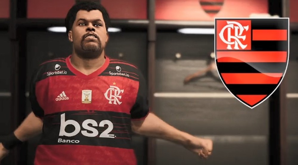 Streamer exibe Babu, do BBB 20, como jogador do Flamengo