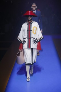 Desfile da Gucci na Semana de Moda de Milão