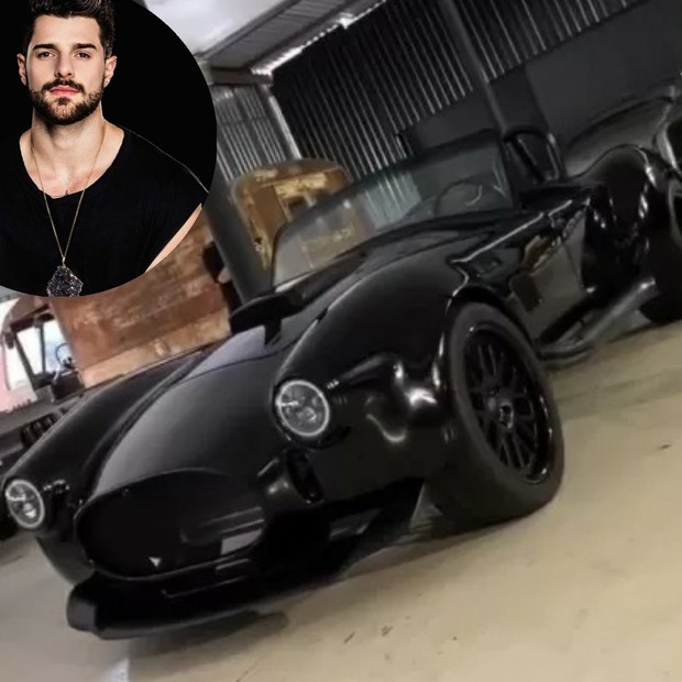 Alok e seu carro inspirado no batmóvel (Foto: Reprodução/Instagram)