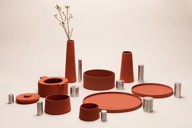 Designers transformam resíduos industriais em utensílios de cerâmica (Foto: Reprodução)