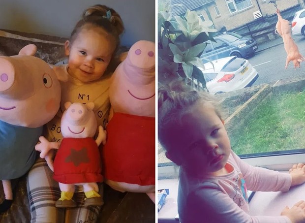 Polêmica: mãe trola filha de 3 anos, fã de Peppa Pig, com carcaça