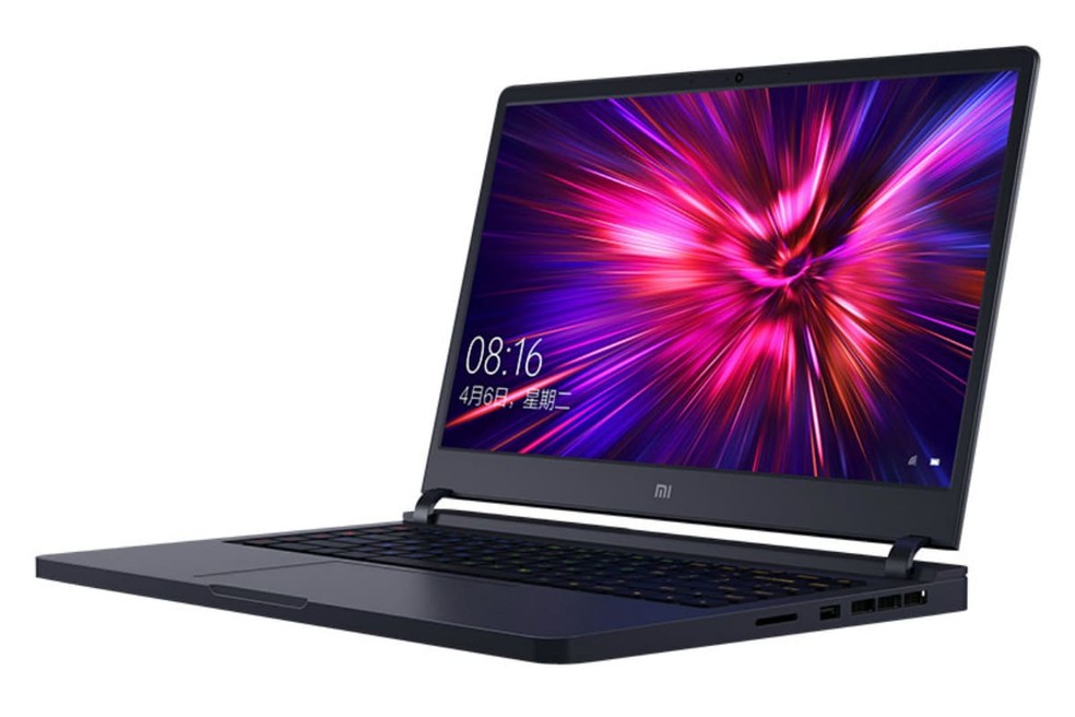 Notebook Xiaomi conta com RTX 2060 e display com suporte a 144 Hz — Foto: Divulgação/Xiaomi