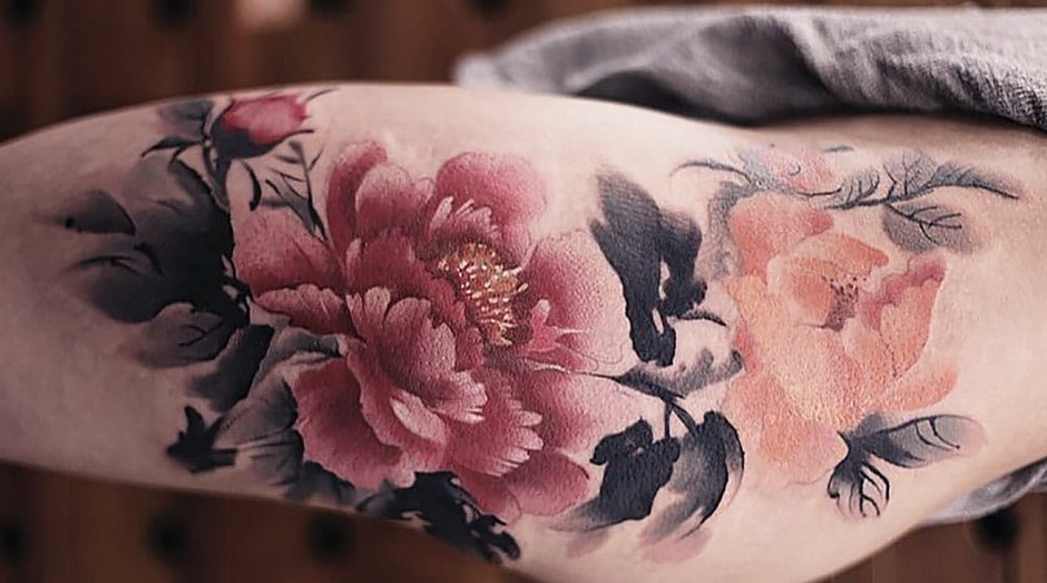 Tatuagem feita pela tatuadora chinesa Chen Jie (Foto: Divulgação)