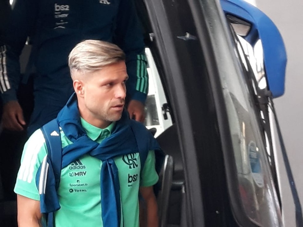 Diego, Flamengo — Foto: Sergio Lobo/GloboEsporte.com