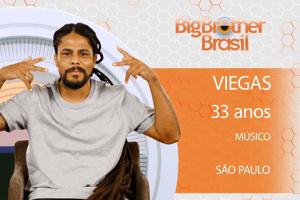 Músico paulistano Viegas participará do 'BBB18' (Foto: Divulgação)