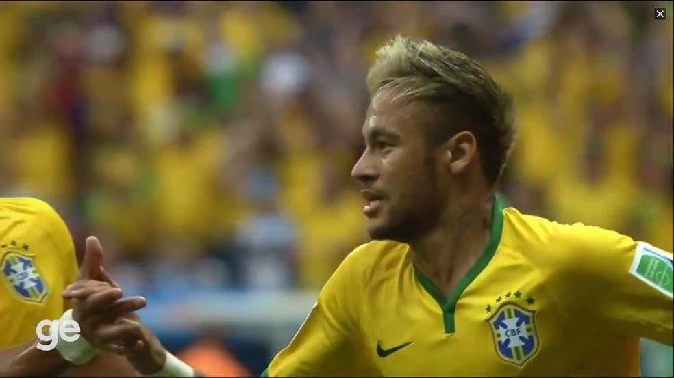 Visual Neymar Copa do Mundo 2014 — Foto: GE
