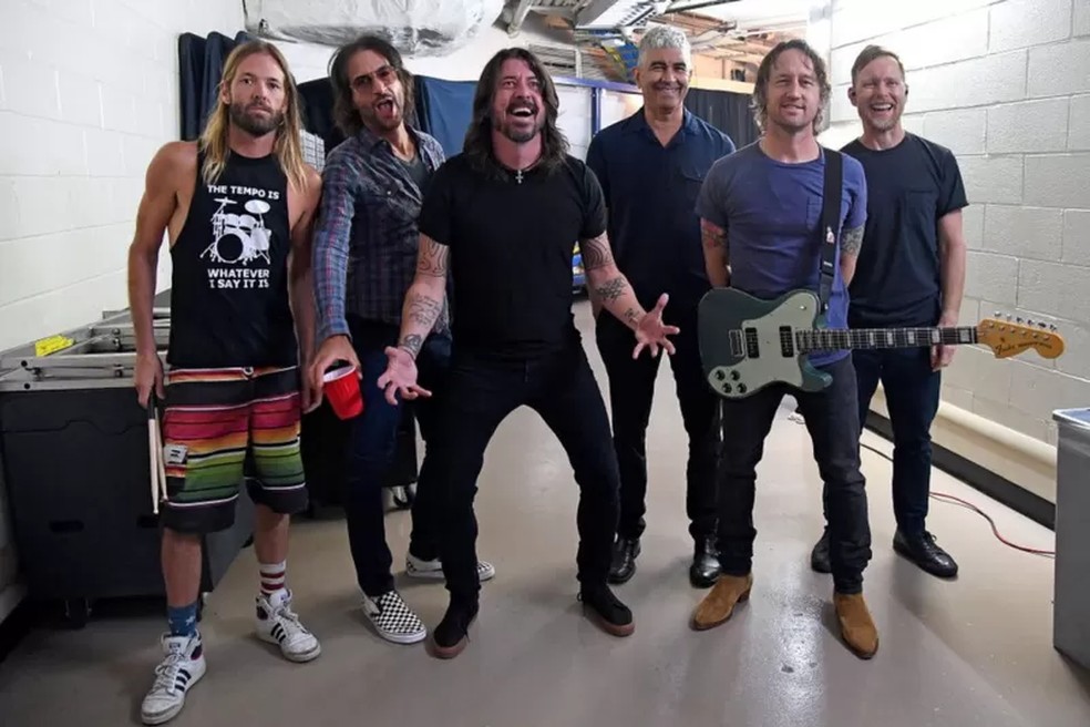 Imagem sem data do Foo Fighters — Foto: Getty Images/Via BBC