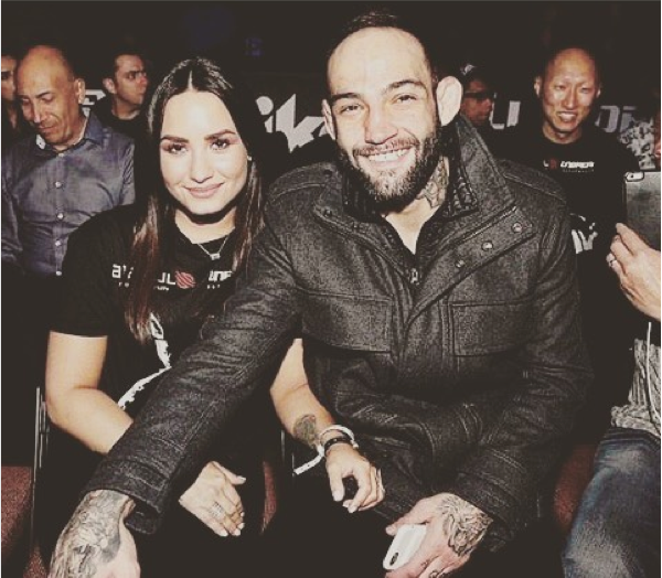 Demi Lovato e o namorado, Guilherme 'Bomba' Vasconcelos (Foto: Instagram)