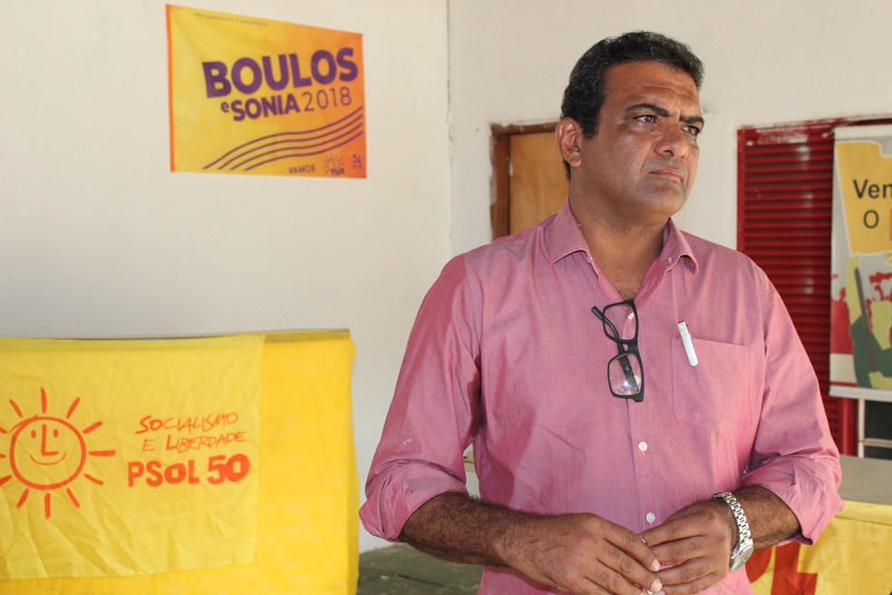 Pimenta de Rondônia disputará o governo de RO pela segunda vez pelo PSOL (Foto: Pedro Bentes/G1)