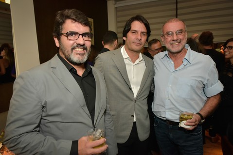 Marcello Bastos, Roberto Jatahy e Nelson Alvarenga      