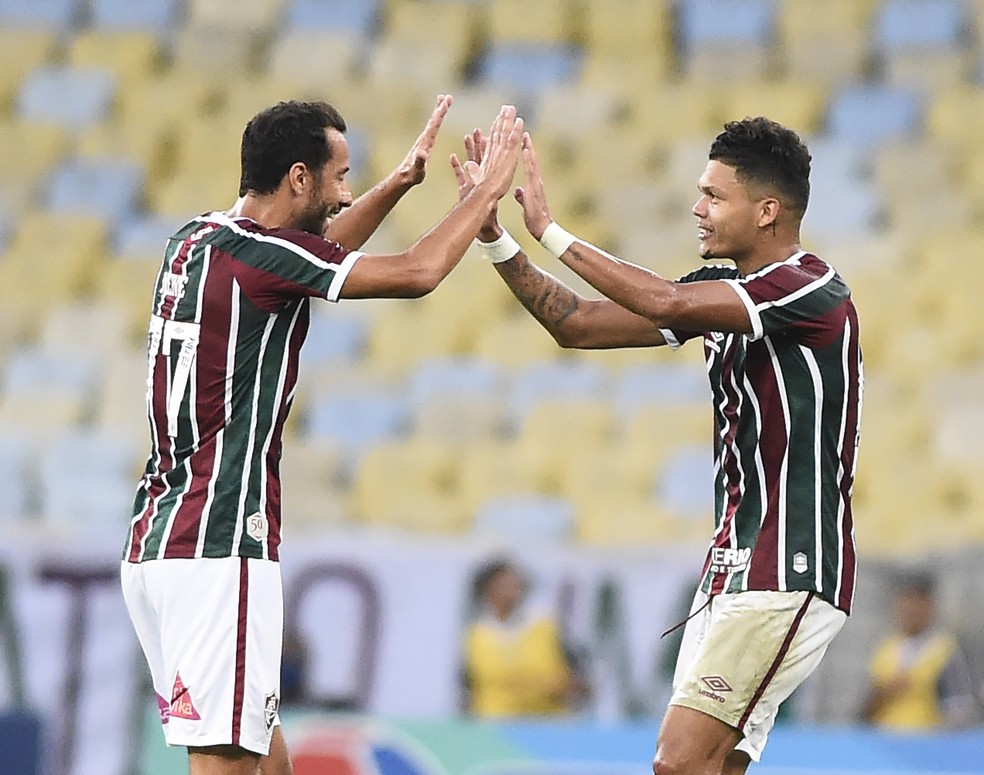 Nen� e Evanilson: moral elevada para decis�o do Campeonato Carioca � Foto: Andr� Dur�o