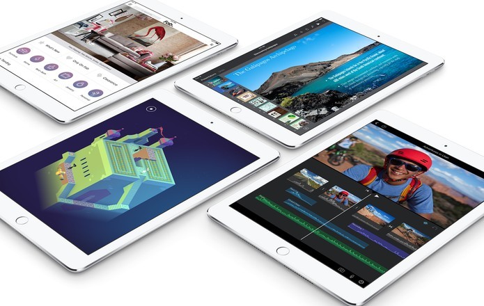iPad Air 2, tablet com tela Retina de 9,7 polegadas (Foto: Divulgação/Apple)