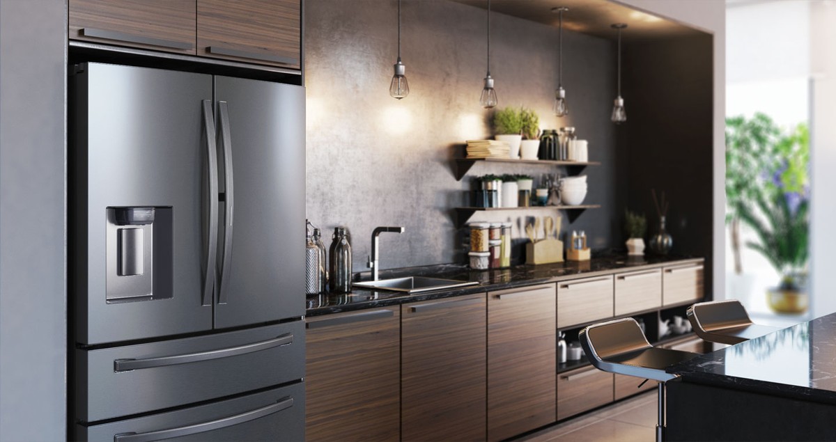 Samsung RF22R7351SR vs LG GC-L228FTL1: compare as geladeiras smart