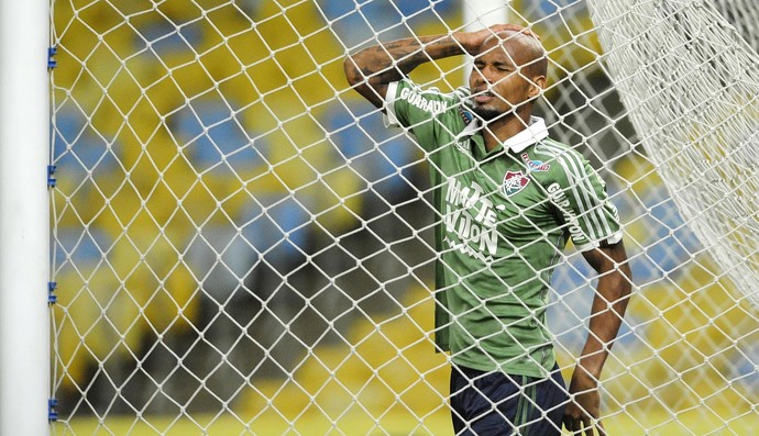 Wellington Silva Fluminense x Joinville (Foto: Dhavid Normando/Futura Press)